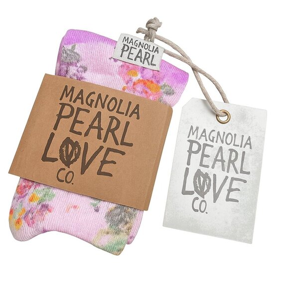 NWT Magnolia Pearl Shadow & Boo Thistle Cat Socks Cotton Whimsical - Picture 5 of 5